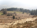 En contrebas se trouve la route montant depuis Crémanvillers